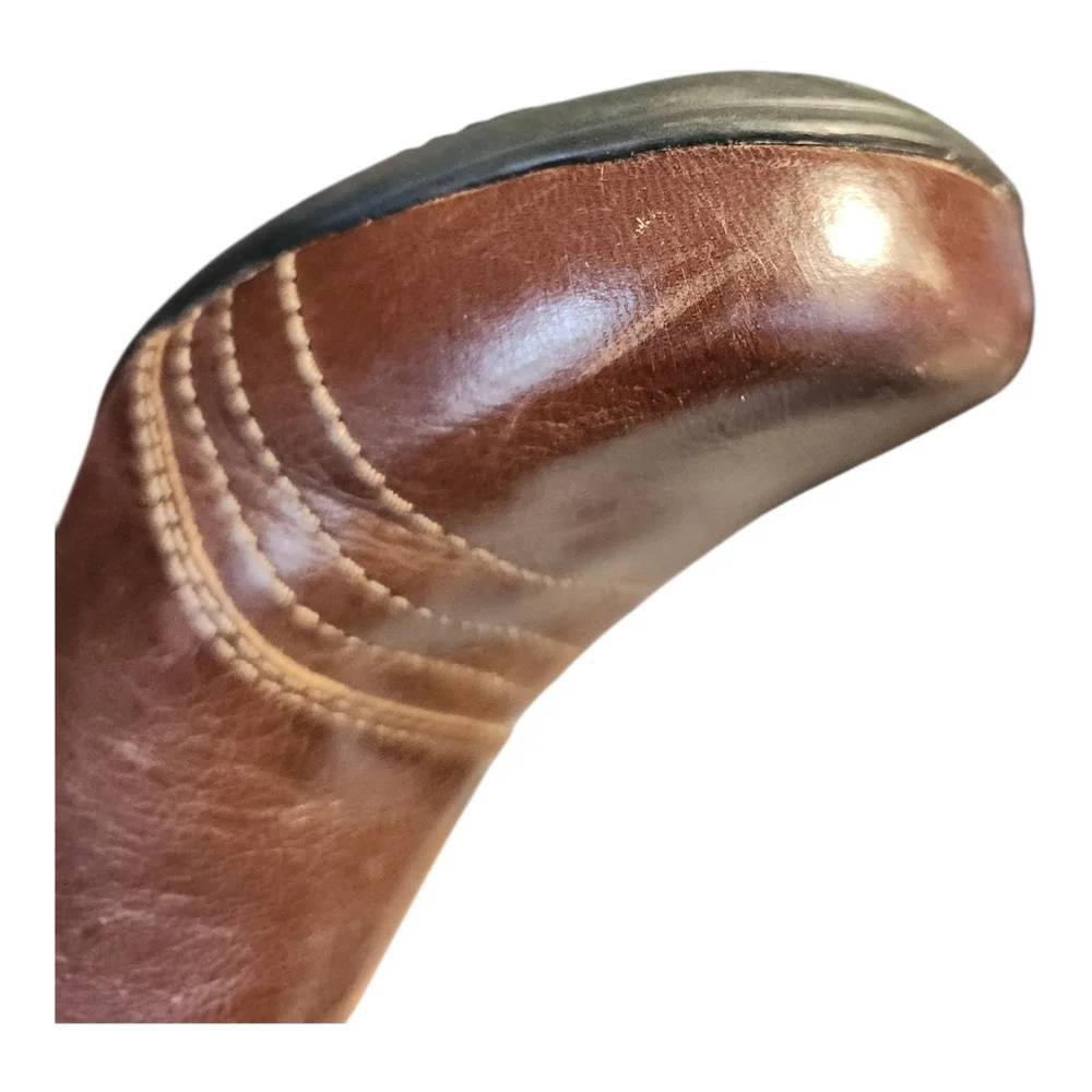 Dansko Brown Franny leather loafers.‎ Size 39 8.5 9 Slip On Comfort Office